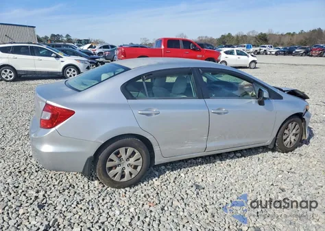 2012 Honda Civic Lx из США, поврежденный, VIN JHMFB2F5XCS000579